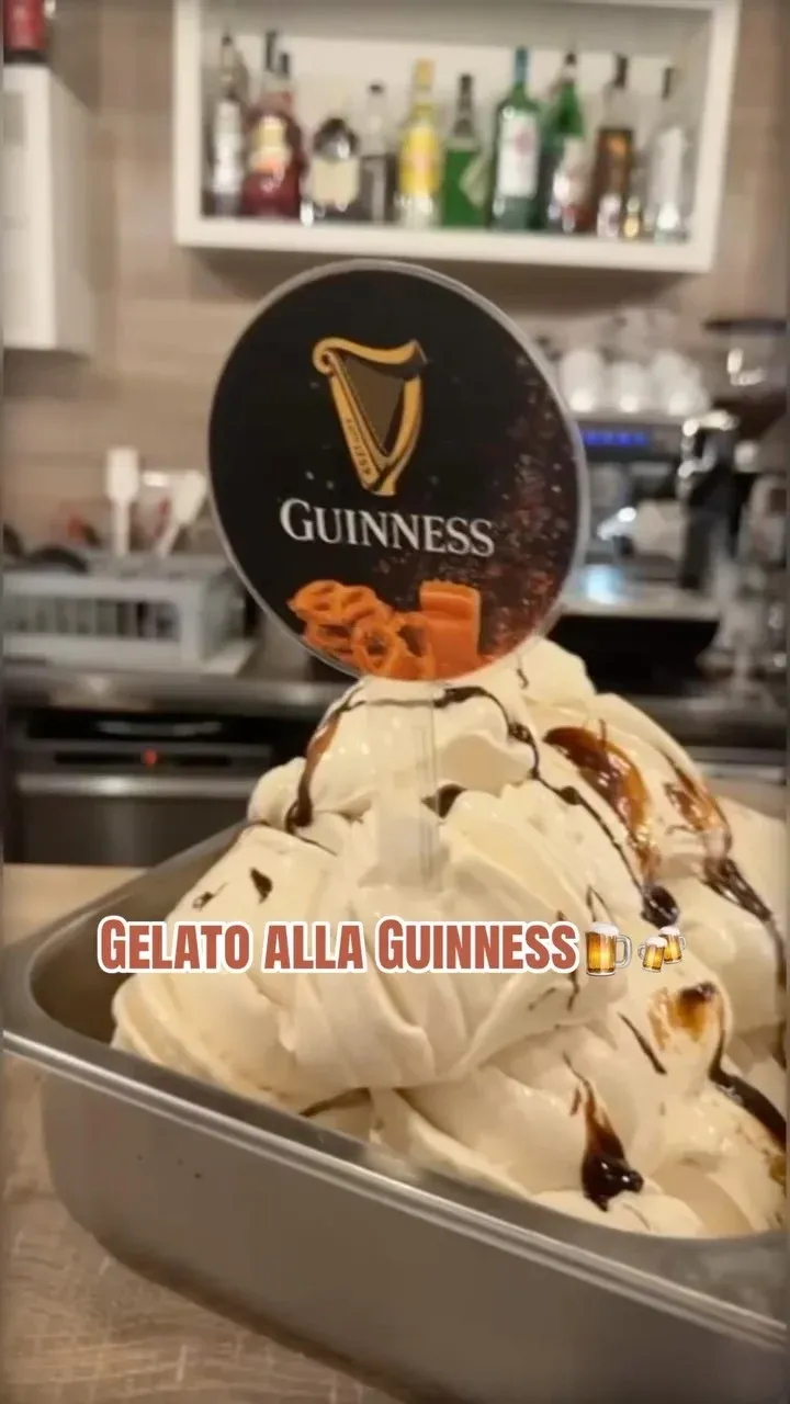 Gelato speciale alla Guinness di ViBe